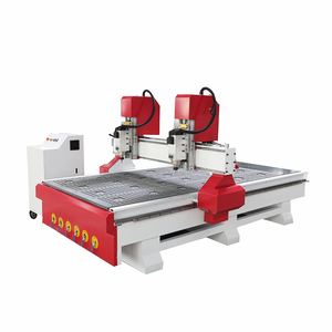 Oodworking-enrutador CNC de doble cabezal, enrutador CNC de calidad de 4x8, 1325 - Product Image 2