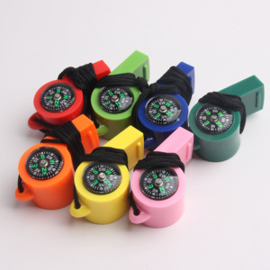 Factory Outdoor 2 in <strong>1</strong> <strong>Whistle</strong> Plastic <strong>Whistle</strong> Multi-functional Plastic <strong>Whistle</strong> with Compas - Product Image 4