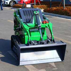 Novos Produtos quentes 400kg Máquinas de movimentação de terra Front End Crawler Mini Skid Steer <span class=keywords><strong>Loader</strong></span> para Construção - Product Image 5