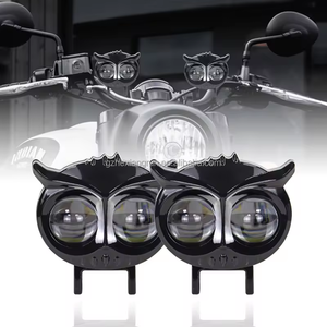 Type-C Charging <strong>Led</strong> Safety Warning Owl Light - <strong>an</strong> Innovative Motorcycle Spotlight Solution - Product Image 2