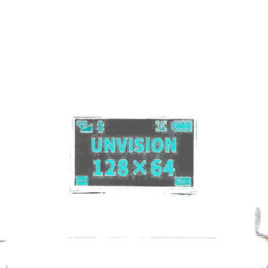 Piccolo 0.96 OLED 128x64 Display LCD rilevatore di radiazioni nucleari giallo/blu con moduli di carta elettronica di tipo PMOLED - Product Image 5