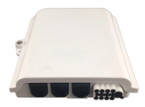 轨道金属光纤接线盒8 12芯端口室内安装Ftth Fttx网络分配尾纤加载接线板 - Product Image 4