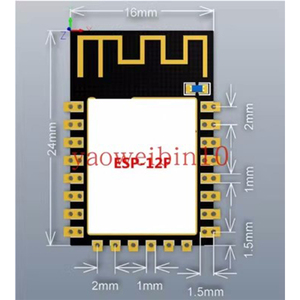 <strong>ESP8266</strong> <strong>ESP</strong>-12F <strong>Serial</strong> <strong>WIFI</strong> Model <strong>ESP</strong>-12E Upgrade Remote Wireless <strong>Module</strong> ESP12F ESP12 Authenticity Guaranteed 4M Flash IOT