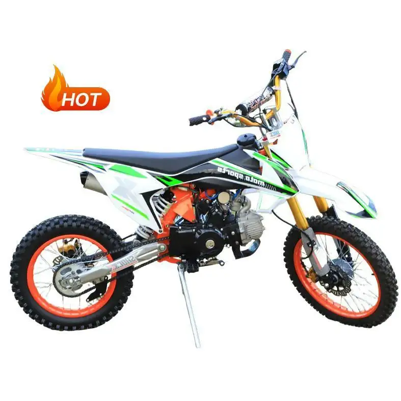 Factory Sell High Performance powerful Chinese motocross 125cc 110cc 4 stroke dirt bike for adults