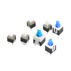 <strong>Push</strong> <strong>Button</strong> <strong>Switch</strong> 8.5*8.5 Free Lock 8mm Tact Self-lock <strong>Push</strong> <strong>Button</strong> <strong>Switch</strong> - Product Image 3