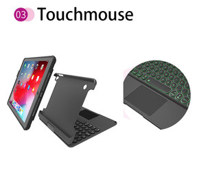 Retro <span class=keywords><strong>Broadcom</strong></span> 5.0 Bluetooths Tastiera E Mouse 10.2 Pollici Cassa Della Tastiera Senza Fili Per Ipad