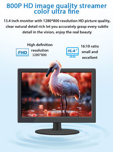 Monitor portátil de escritorio pequeño de 15,4 pulgadas para oficina, de PC Monitor, pantalla de escritorio para oficina, Monitor de pantalla de ordenador, pantallas LED Lcd - Product Image 4