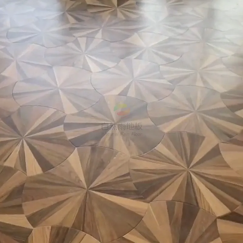 50mq MOQ 50 tipi opzioni pavimenti in Parquet in legno ingegnerizzato rovere bianco Design fai da te pavimento in Parquet in legno stile artistico