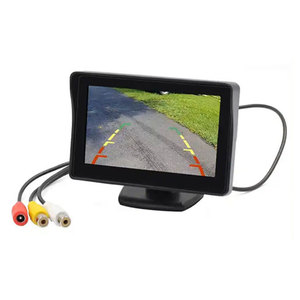 Monitor per auto Hd schermo da 4.3 pollici Tft Lcd Display digitale bidirezionale ingresso parasole Monitor per telecamera di retromarcia Video sistema di parcheggio - Product Image 1
