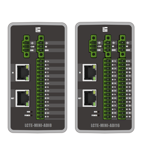 Lingchen Entrada analógica de 8 canales 24V DC EtherCAT Mini Relojes distribuidos Módulo IO remoto