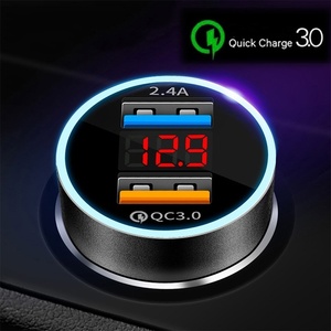 20W çift USB araba şarjı LED hızlı şarj cep telefonu şarj iPhone 15 16 Mini Pro X XR Max 11 8 artı Xiaomi Huawei Samsun - Product Image 5
