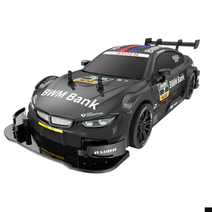 1/16 ölçekli M4 DTM yarış Die Cast RC araba modeli LED ışık fonksiyonu oyuncak araç Boys için 2.4GHz frekans Metal malzeme - Product Image 1