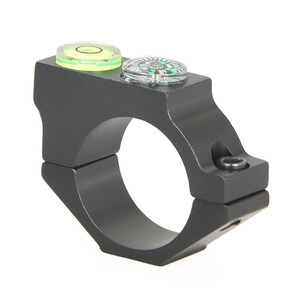 ANGELWINGS 25.4mm ayarlanabilir alüminyum taktik kapsam avcılık için kabarcık seviyesi ile montaj - Product Image 1