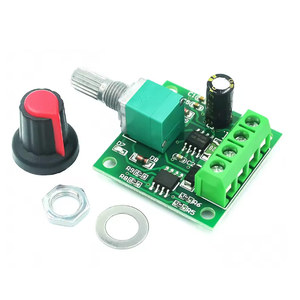 PWM-2A modulo di azionamento regolabile 0 ~ 100% 12V controller di velocità del motore in miniatura PWM regolatore del motore - Product Image 3