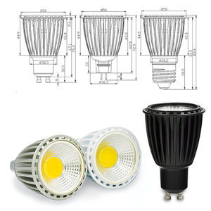 Gu10 <strong>Led</strong> Dimmable Mr16 Cob Spotlight Aluminum E14 E27 3w 5W 9W 12W 15W Halogen Bulbs <strong>Led</strong> 12v 24v 7w Low Voltage <strong>Led</strong> Downlights - Product Image 6