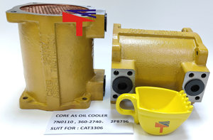 Machinery Parts Made in China Oil Cooler 360-2740 2P8796 <strong>7N0110</strong> for 3306 3306B 3304B 3304 Wheel Loader 966F Buildozer D7G - Product Image 5