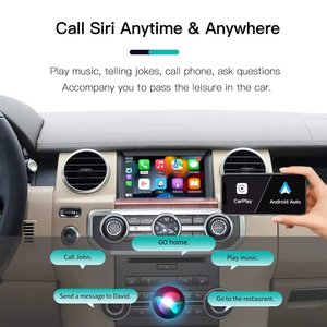 Android oto multimedya kablosuz Apple Carplay için Jaguar f-tipi Jaguar Xf Jaguar Xe için Land Rover Usb Dsp AI kutusu - Product Image 2