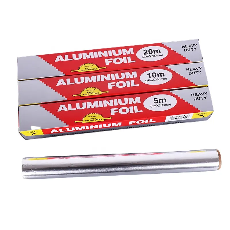 Rotolo di carta in foglio di alluminio per pasticceria di alta qualità 5M 10 M 20 M 50 M 60 metri