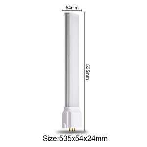 Chất lượng cao pf0.6 bằng CFL 22 Wát <span class=keywords><strong>gy10</strong></span> <span class=keywords><strong>LED</strong></span> ống ánh sáng IP44 đánh giá 3-năm bảo hành nhôm + PC Bìa - Product Image 2