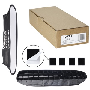 <strong>Yongnuo</strong> YN360 YN360III PRO LED Fill Light Soft Box Rectangle Honeycomb Grid Softbox for YN360 YN360S YN360III YN360III Pro - Product Image 1