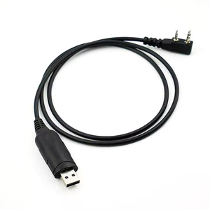 2-poliges USB 2-Wege-Funkprogrammierkabel mit CD für Kenwood TK2207 TK3207 Baofeng UV5R UV82 BF888S - Product Image 2