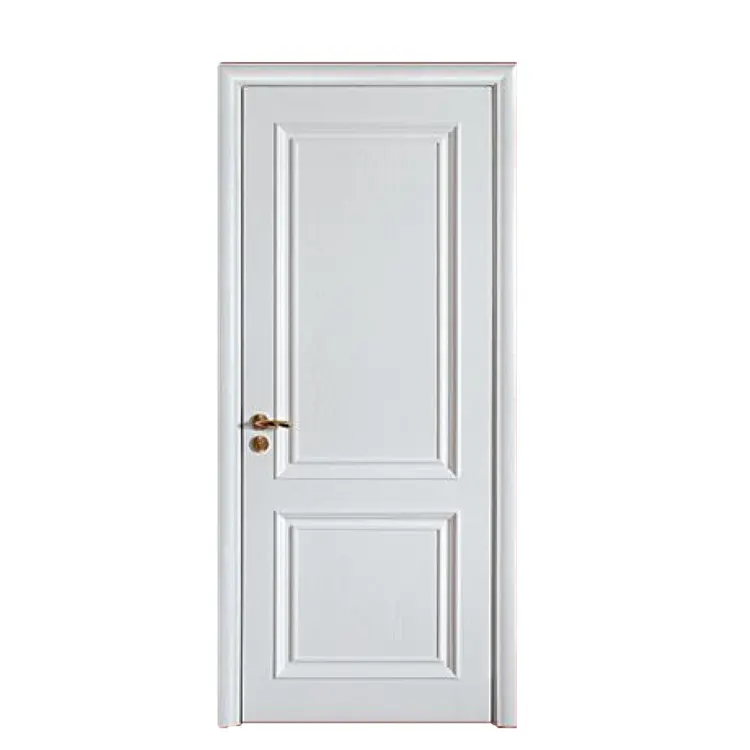 Painted interior room doors solid wood core prehung shaker hotel door