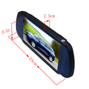 12-36V IPS écran 7 pouces TFT LCD moniteur camion voiture rétroviseur fonction divisée aide à l'inversion moniteur de voiture - Product Image 4