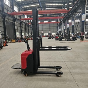 <strong>Double</strong> Pallet Stacker Lifting Electric Reach Stacker Electric <strong>Loading</strong> and Unloading Vehicle 1.5ton 2ton <strong>Double</strong> Lift Stacker