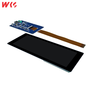 Pantalla táctil personalizada para raspberry pi 3 4, 6,86 pulgadas, entrada USB, IPS, TFT