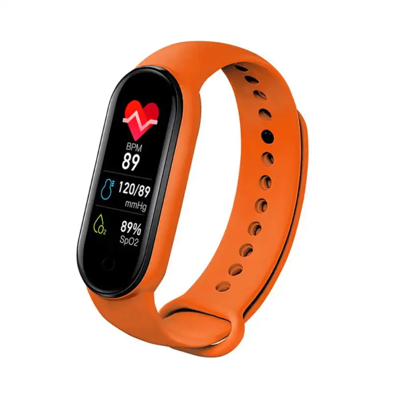 Uomo donna Fitness schermo a colori orologio da polso digitale impermeabile Tracker sportivo Smart Band Fitness Wristband Smart Watch Bracelet