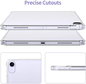 For <strong>iPad</strong> 10th 10.9 2022 7 8 9th Gen 10.<strong>2</strong> Air 5 6 13 Case TPU Silicon Transparent <strong>Cover</strong> for <strong>iPad</strong> Pro 9.7 10.5 11 13 Mini 3 4 5 6 - Product Image 5
