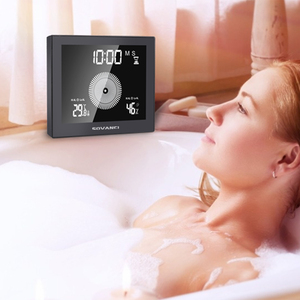 Wasserdichte digitale Timer-Uhr LED Multifunktions-Countdown-Alarm-Hygrometer-Thermometer für die Dusche Elektronische Schreibtisch uhr - Product Image 1
