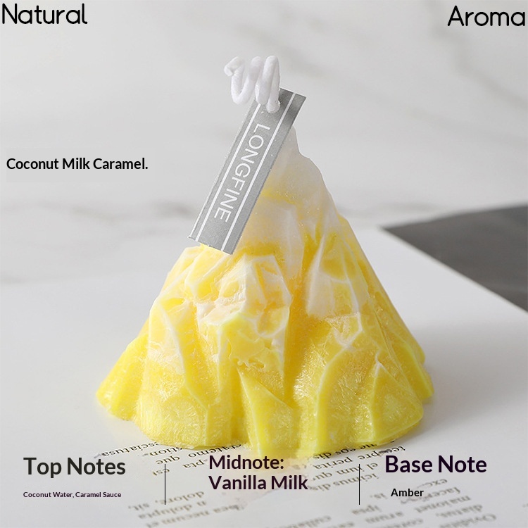 Caramel à la noix de coco jaune