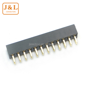 OEM電子部品2.54 2.0 1.27 1.0 0.8mmピンヘッダーメスヘッダーDIP SMT Pcbピンヘッダー2.54mm - Product Image 6
