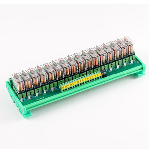 Módulo de relé de 16 canales 10A 24V Salida PLC Módulo de relé de placa amplificada - Product Image 4