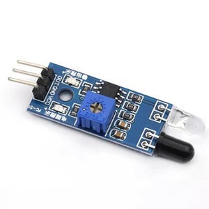Módulo de Sensor de evitación de obstáculos infrarrojo IR Robot de coche inteligente Fotoeléctrico reflectante de 3 cables Nuevo