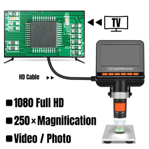 12MP 4.3 Inch Support HD <strong>Output</strong> Polarizer LCD <strong>Digital</strong> <strong>Microscope</strong> - Product Image 3