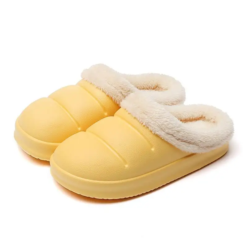 Groothandel Populaire Unisex Schoenen Indoor Eva Sandalen Dames Klompen Slipper Bont Home