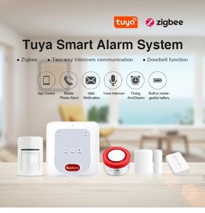 <strong>IOS</strong> <strong>Android</strong> APP Remote <strong>Control</strong> Autodial Siren Sensor Kit Wired Wireless Intercom Home <strong>Security</strong> Tuya WIFI GSM <strong>Alarm</strong> System - Product Image 5