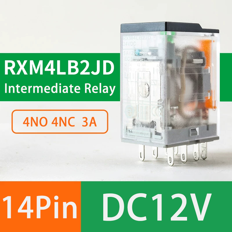 RXM4LB2JD 14Pin 12VDC