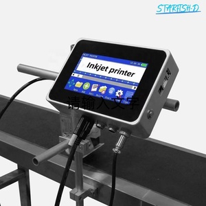 Data di produzione di vendita calda macchina da stampa industriale stampante a getto d'inchiostro data e codice Batch macchina da stampa con nastro trasportatore - Product Image 6