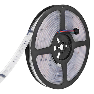 Светодиодная лента 5 м 12 В 6803 IC Dream Color RGB 5050 SMD 30 светодиодов/м IP67 водонепроницаемая Волшебная цветная лента + программный Радиоконтроллер 133 - Product Image 3