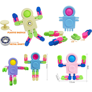 Đồ Chơi Cảm Giác Bồn Chồn Popit Mới Đồ Chơi Biến Hình Robot Đồ Chơi Giảm Căng Thẳng Cho Bữa Tiệc Đồ Chơi Con Quay Giảm Căng Thẳng Cho Trẻ Em Người Lớn - Product Image 6