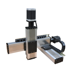 UMOT 80mm Max Loading 40kg <strong>Horizontal</strong> Linear Positioning <strong>System</strong> 2 Axis Stage Xy Table Motorized <strong>Rail</strong> Guide for Security Cameras - Product Image 4
