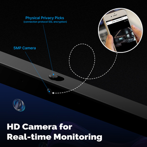 2025 MOES Tuya Smart <strong>Home</strong> Control Panel Max 10.1 Inch Screen with Bluetooth Zigbee Gateway <strong>Built</strong>-<strong>in</strong> Building <strong>Intercom</strong> Compatible - Product Image 4
