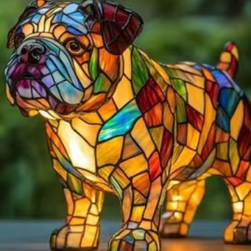 Bouledogue debout