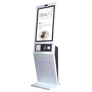 Visgn thiết kế mới tự đặt hàng cảm ứng <span class=keywords><strong>kiosk</strong></span> 32 43 55 inch HD máy ảnh RFID máy in và Máy quét bao gồm đứng đặt hàng kiốt - Product Image 3