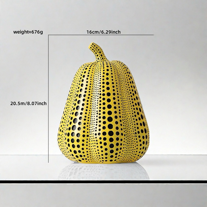 Calabaza alta amarilla talla L