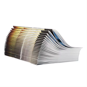 为公司介绍定制设计全彩印刷无线装订马鞍线小册子 - Product Image 3
