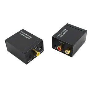 Convertidor de Audio DAC estéreo 3,5 MM Jack RCA amplificador decodificador Digital a analógico fibra óptica señal Coaxial a analógico - Product Image 3